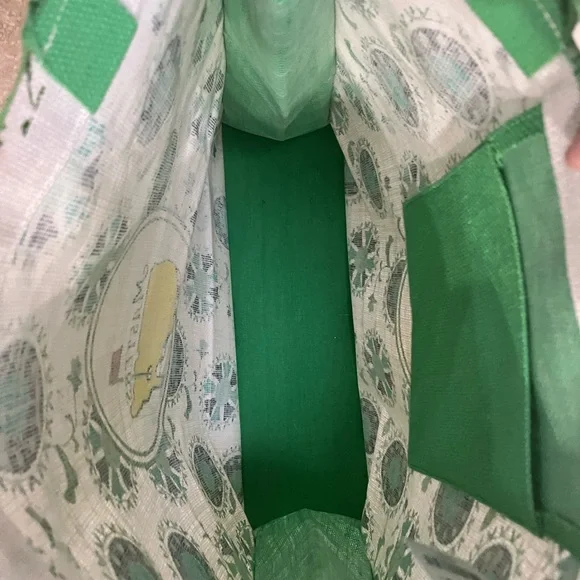 Masters Tote with Yellow and Green Design - Picture 7 of 11